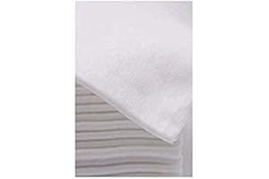 MH COSMETICS Toallas Desechables Spun-Lace 40 * 80 cm, 100 Unds, Peluquería/Estética, Color Blanco