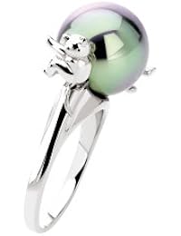 Misaki - Anillo de plata de ley con perla