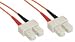 Produktbild InLine LWL Duplex Kabel - SC/SC - 62,5/125µm - OM1 - 30m, 83630