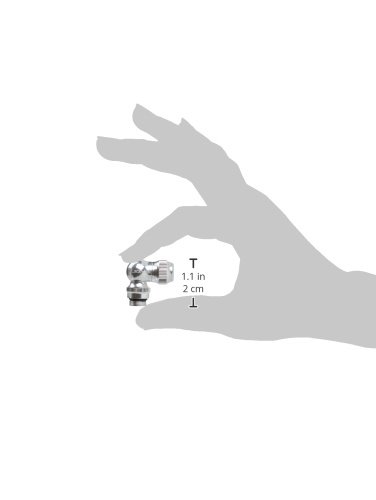 Lezyne Adapter Slip Fit Chuck, Silber-Glänzend, 1-PRESTA-V1AL06 - 2