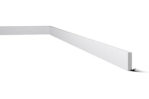 NOEL & MARQUET FT2 WALLSTYL Zócalo - 58 x 13 x 2000 mm - NOËL & MARQUET - una marca de NMC - Poliestireno de alta densidad