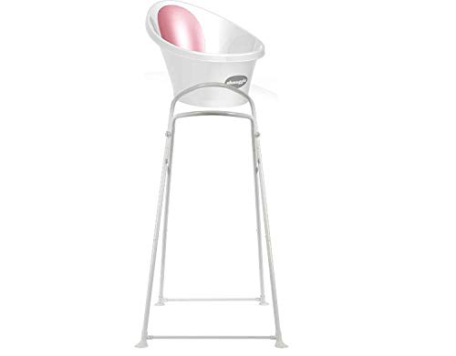 Shnuggle Vasca Bum Bump + Supporto Vasca BIANCO-ROSA