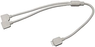 4-Pin LED Distributor 1 input to 2 | 1 x Plug – 2 x Outputs (Female) for RGB LED Strips