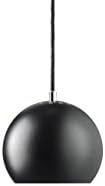 BALL chandelier by Frandsen matt black