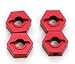 Produktbild St Racing ST1654R CNC-gefr-ste Aluminium 12mm Hex Adapter Slash - Red
