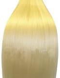 18 inch LIGHT BLONDE (Col 60). Full Head Clip in Human Hair Extensions. High quality Remy Hair!. 100g Weight