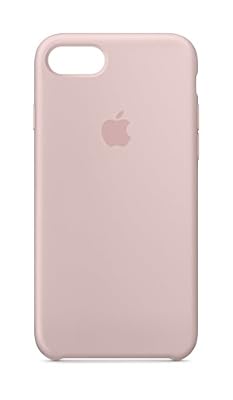 Apple - Coque de protection pour téléphone portable - silicone - sable rose - pour iPhone 7, 8