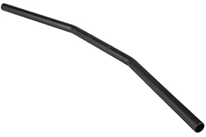Qiilu 7/8 tum 22 mm retro motorcykel styre styre svart I3s466