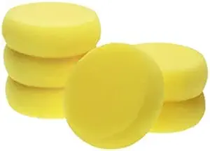 KANGAROO Wax Applicator Foam Sponge for Car and Bike Wax Applicator Round Shaped Sponge (12)