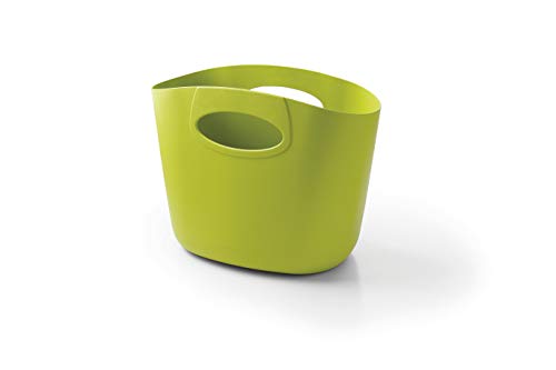 GF Garden, FOR Everyday, Borsa in Plastica Portatutto, Contenitore Multiuso, con Manici, colore Verde Lime
