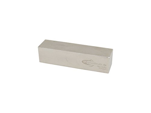 Neodym Magnet 80x20x20mm 100kg hohe Zugkraft N52 super Industriemagnet Permanentmagnet vernickelt - 2