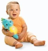 Toy Game Fisher-Price Ocean Wonders Soothe and Glow Seahorse Blue, 8 gentle lullabies & classical selections Kid Child Play
