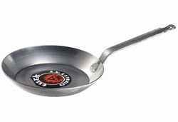 Turk Eisenpfanne Pfanne 28 cm Eisen mit flachem Stiel