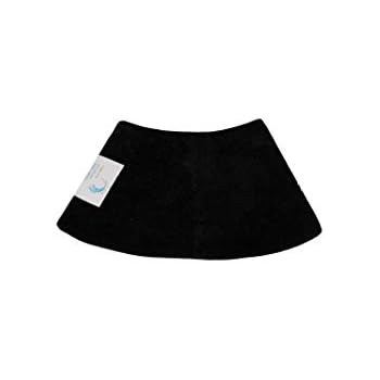 kleine schwarze Mikrofaser gebogenen Duschmatte: Amazon.de: Küche