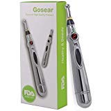 Electronic Acupuncture Pen, Gosear Electric Meridian Energy Body Massager Pain Relief Therapy Instrument