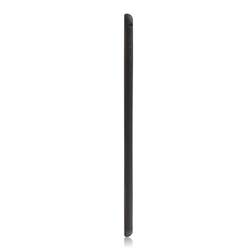 kwmobile Hülle für Apple iPad Air 2 – Smartcover Kompatibles Backcover Case Tablet Schutzhülle TPU Silikon – Tabletcase Cover Schwarz - 4