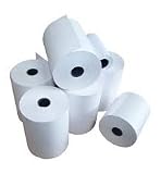 rollo papel termico 80x60 Rollos térmicos para puntos de venta electrónica (80 x 80 mm).