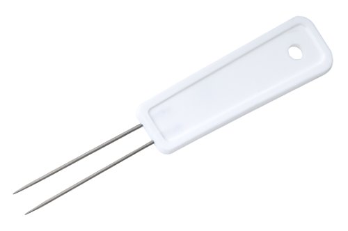 Eurosell Profi Wurstspicker Wursttupfer Wurst Spicker - weiß rostfrei für Haus Schlachtung Hausschlachtung Fleischerei Metzgerei Fleischer - NEU