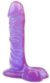 8.3" Realistic Skin Feeling Purple Colour Suction Cup Love Wand