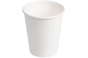 SHOBI 50 Bicchieri Monouso in Carta per Caffe Bicchierini 75ml Biodegradabile in cartoncino ideale per Bevande Calde