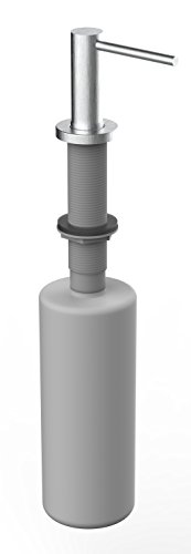 Preisvergleich Produktbild VIZIO Cucina Seifenspender Oberteil aus Stahl aufladbar über Oberseite