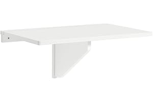 SoBuy FWT03-W Wandklapptisch Küchentisch Kindermöbel Laptoptisch Esstisch Schreibtisch weiß