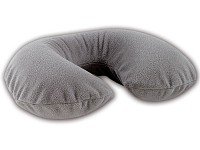 newgen medicals Aufblasbares Nackenhörnchen mit Fleece-Bezug - 8