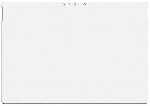 upscreen REFLECTION SHIELD MATTE Schutzfolie passgenau für Microsoft Surface Book, Multitouch optimiert, entspiegelnd, matt, Anti-Fingerprint