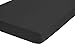 Produktbild biberna 77641 Jersey-Elastic Topper Spannbetttuch, ca. 140 x 200 cm bis 160 x 220 cm, nach Öko-Tex Standard 100 - geeignet für Matratzenhöhen von 8 cm bis 10 cm, schwarz