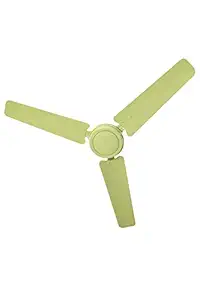 BEVEL Sourini 1200 mm ceiling fan Liquid Paint with Metallic Finish 350 RPM (Pista Green)