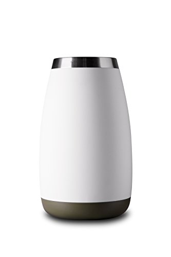 Mandahorn Aktiv-Flaschenkühler / Weinkühler / Sektkühler / Champagnerkühler Celsius Cream White Matt (Olive Green)
