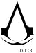 Produktbild Sticker World 4 U Aufkleber, mit Assassins Creed-Logo, für Xbox / PS3 / Notebook / Ipad / Auto / Fahrrad, Vinyl, 15 x 11 cm schwarz