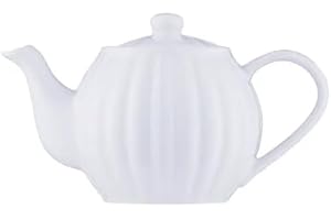 Price & Kensington Luxe 2 Cup Stoneware Teapot 450 ml (2 Cup Teapot White)