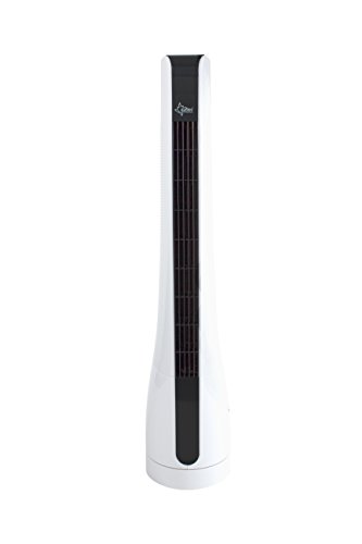 SUNTEC Turmventilator CoolBreeze 9.000 TO Sensation+ [90 cm hoch, 3 Geschwindigkeiten + Windarten, oszillierend, Timer + Fernbedienung, 50 Watt] - 9