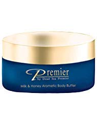 Mantequilla corporal aromática Premier Dead Sea leche y aroma a miel 175 ml