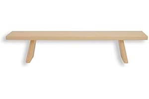 mumba 50 cm Schwibbogen Bank Fichte Fensterbank für Lichterbögen Unterstellbank Blumenbank