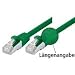 Produktbild Tecline SF/UTP Cat5e, 3 m 3 m CAT5E SF/UTP (S-FTP) grün Netzwerk-Kabel – Netzwerk-Kabel (3 m, 3 m, Cat5e, RJ-45, RJ-45, SF/UTP (S-FTP), männlich/männlich)