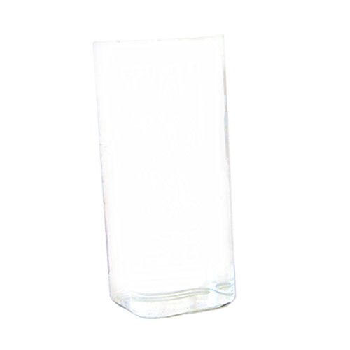 Gazechimp Glas Hängevase Blumenvase Behälter Wand Deko , Rechteck Flasche Muster - 5