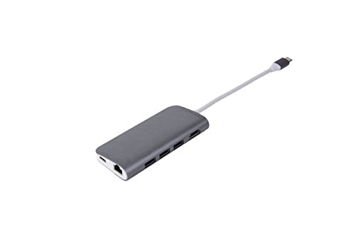 LMP 8 Port USB-C mini Dock space grau - 2