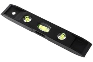 Saraoriginalshop Livella a bolla magnetica livellino torpedo piccolo con magnete lunghezza 23 centimetri