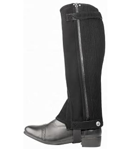 Mini Chaps Riding World Amara Shetty - Ghette Equitazione Nere Ekkia