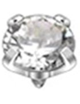 Paula & Fritz® Dermal Anchor Aufsatz Zirkonia Line 3mm in 9 Farben clear SAS31...