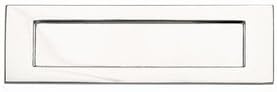 Traditional Letter Plate Polished Chrome 254 X 100mm