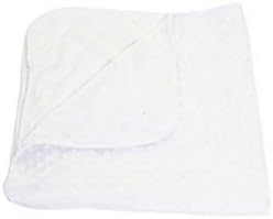 Special Delivery Baby Bubble Blanket - Super Soft Baby Blanket Unisex Bathrobe Swaddling Wrap Swaddle for Baby Newborn (White)