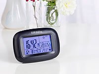 PEARL Kompakte Digital-Wetterstation mit Funkuhr, Weckalarm & Wetterprognose - 6