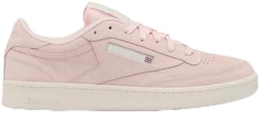Reebok Unisex Club C 85 Sneaker, Chalk/PUREPINK/Alabastro, 40,5 EU