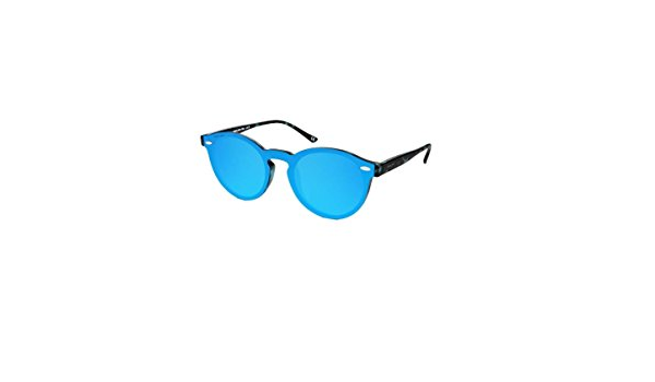 POLAR SUNGLASSES - Occhiali da sole specchiato lente unica su montatura. :  Amazon.it