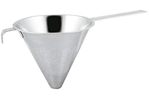 Paderno 41925-14 Cornetto Cinese, 14 cm, Acciaio Inox