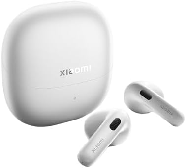 XIAOMI Buds 6, Auricolari True Wireless, Cancellazione del Rumore con 3 Microfoni, Harman AudioEFX, Circuito Magnetico Triplo, 35 Ore di Riproduzione, Tramite App, IP54, Bianco