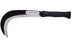 KEAAN Japanischer Unkraut Sichel mit Manganstahlklinge,34.5cm No.1800012